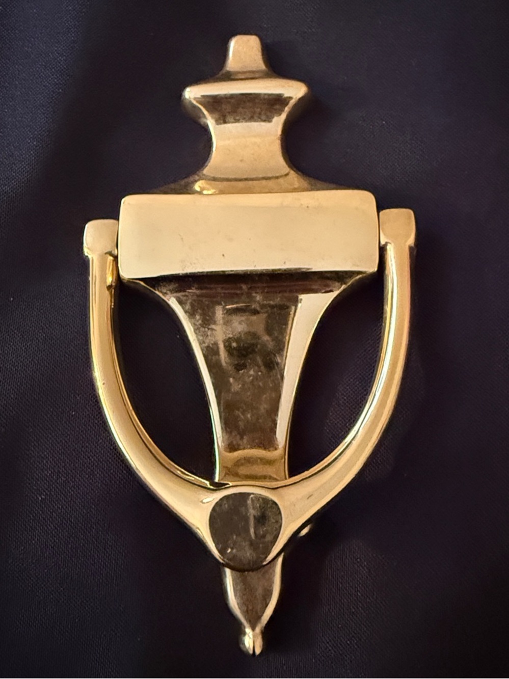 Baldwin Brass Gold Door Knocker